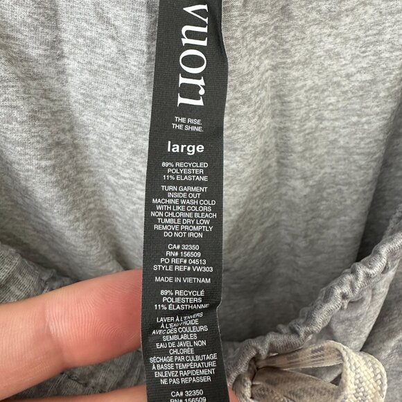 Vuori Women's Gray Camo Jogger Track Pants - Picture 9 of 12